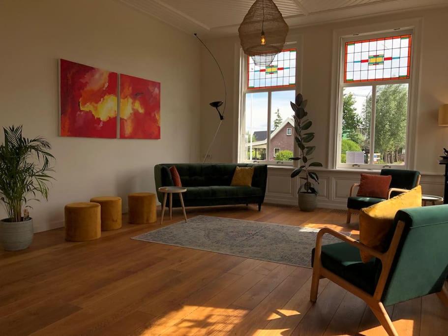 Luxe Woonboerderij In De Natuur. Nieuwkoop Eksteriør bilde