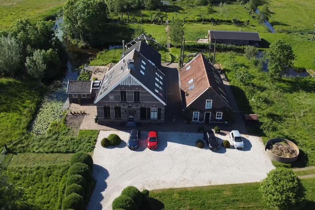 Luxe Woonboerderij In De Natuur. Nieuwkoop Eksteriør bilde